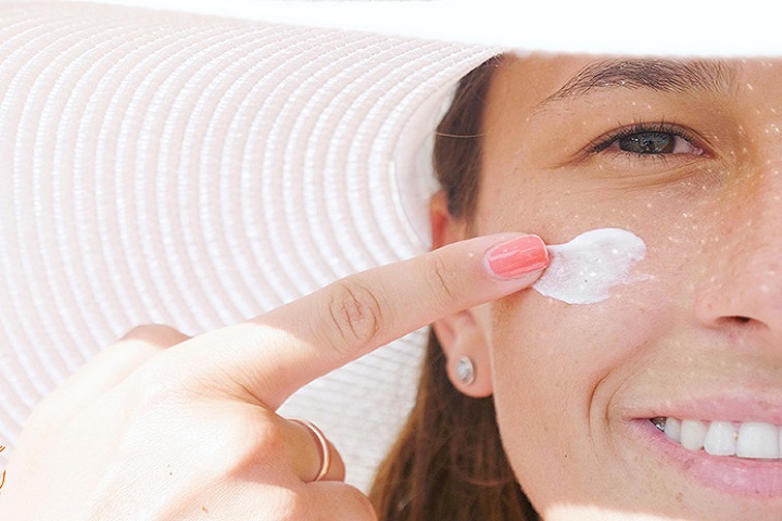 درمان آفتاب سوختگی منتول کریستال