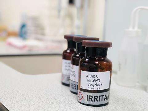 کاربرد نیترات نقره