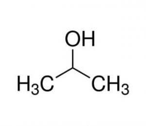 ساختار ایزوپروپیل الکل